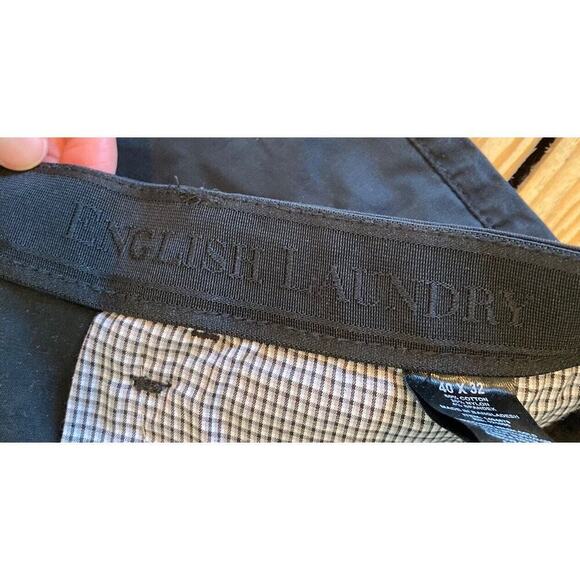 English Laundry Chino Pants Size 40x32 Men’s Black - Picture 4 of 7